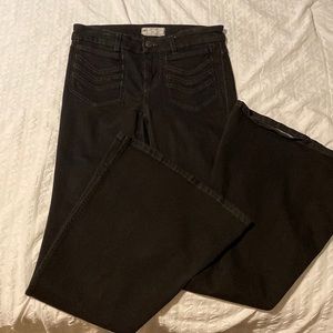 Black free people flared jeans
